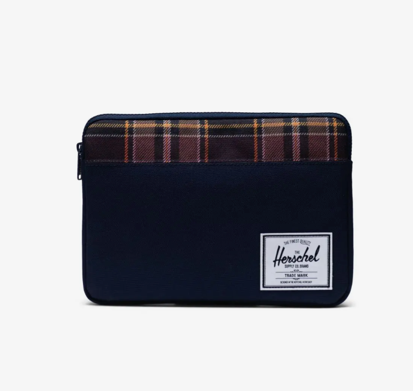 Herschel Anchor Sleeve 15/16 in. - Peacoat/Peacoat Plaid