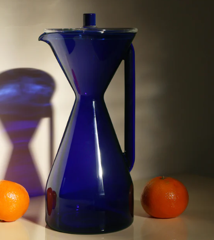 Glass Pour Over - Blue
