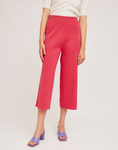 Ribbed Trousers - Bright Pink