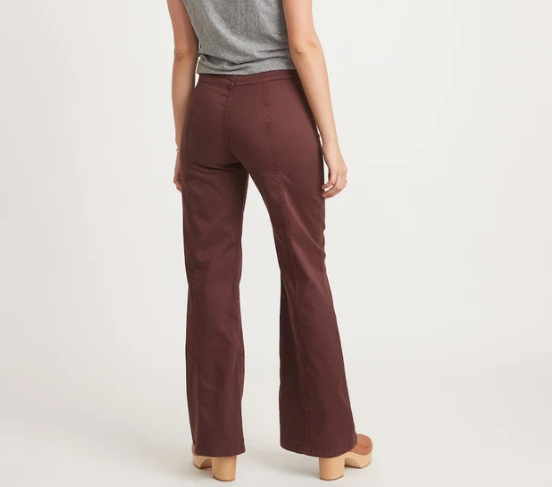 Perles Flare Pant - Bitter Chocolate