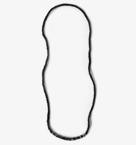 Trade Necklace - Black Bandana