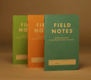 Kraft Plus Field Notes 2-Packs - Aqua