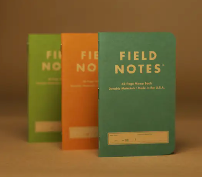 Kraft Plus Field Notes 2-Packs - Moss