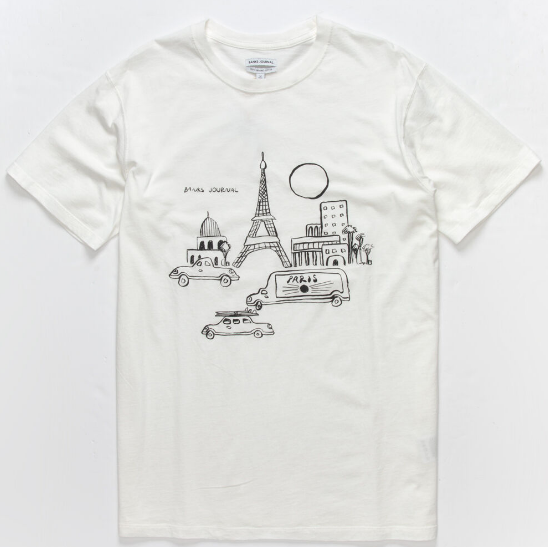 Paris Classic Tee - Off White