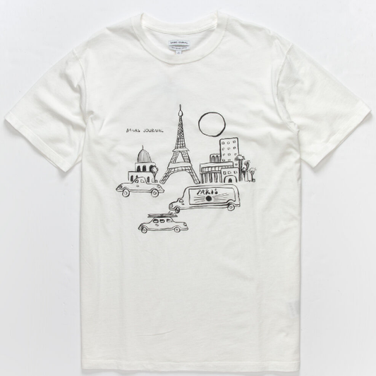 Paris Classic Tee - Off White