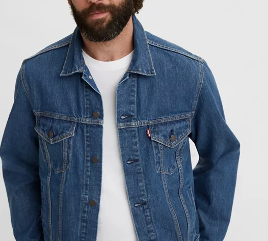 Vintage fit online trucker jacket levi's