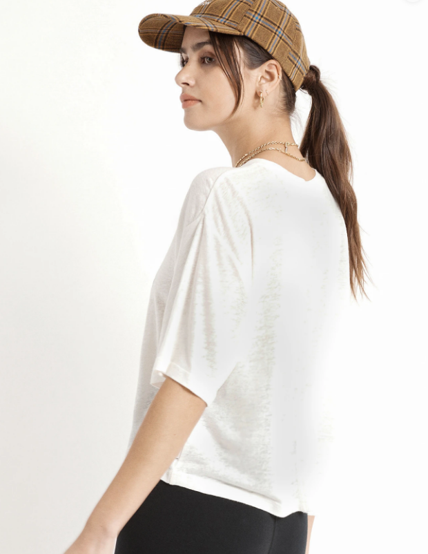 Montauk Skimmer Tee - Off White