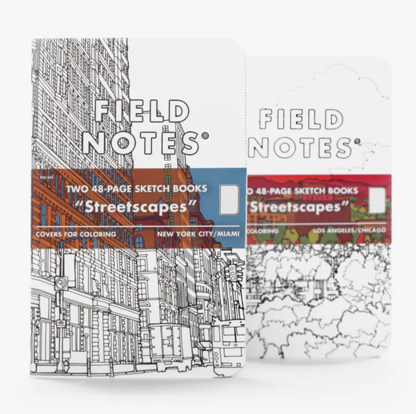 Streetscapes Sketch Book 2-Packs - New York/Miami