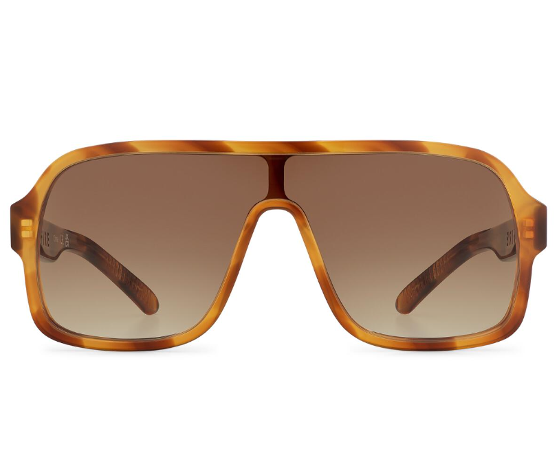 Cut Fifty-Five Sunglasses - Honey Tortoise Shell / Brown Gradient