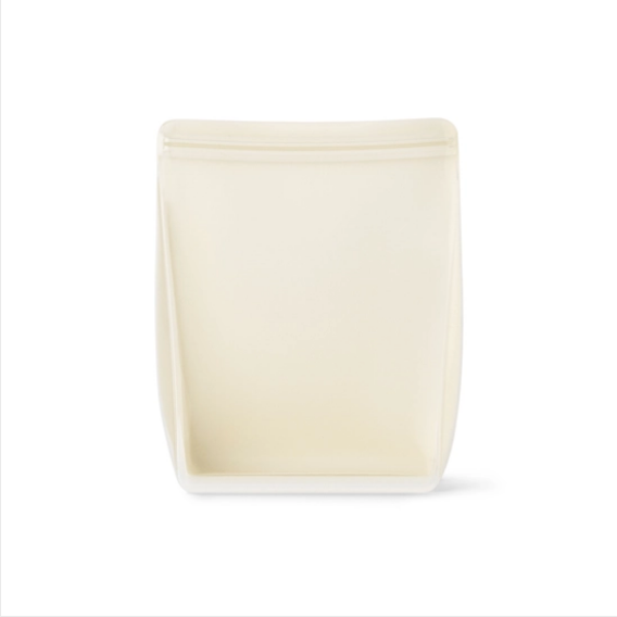 Porter Silicone Bag Stand Up - 50oz - Cream