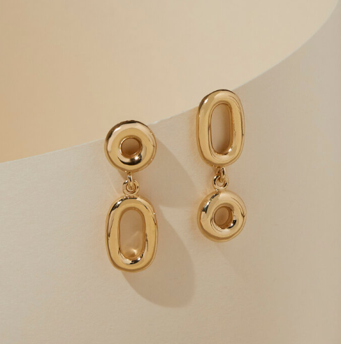 Leon Earrings - Gold Plated