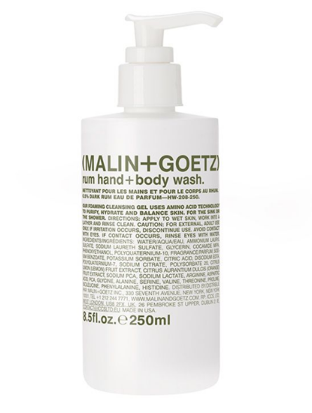 Rum Hand and Body Wash, 8.5 oz - Genterie Supply Co.