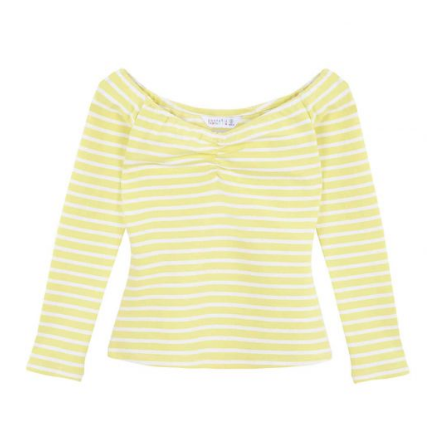 Striped Top - Yellow