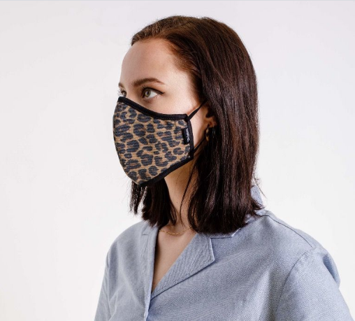 Antimicrobial Face Mask - Leopard