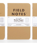 Kraft Ruled Notebooks - Field Notes