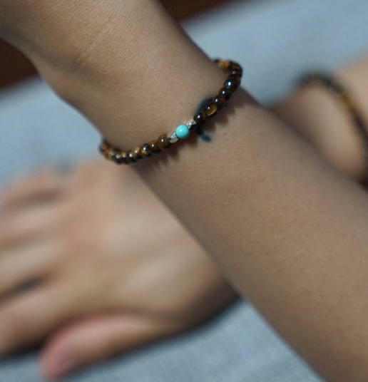 Nomad Bracelet - Gold Tiger Eye