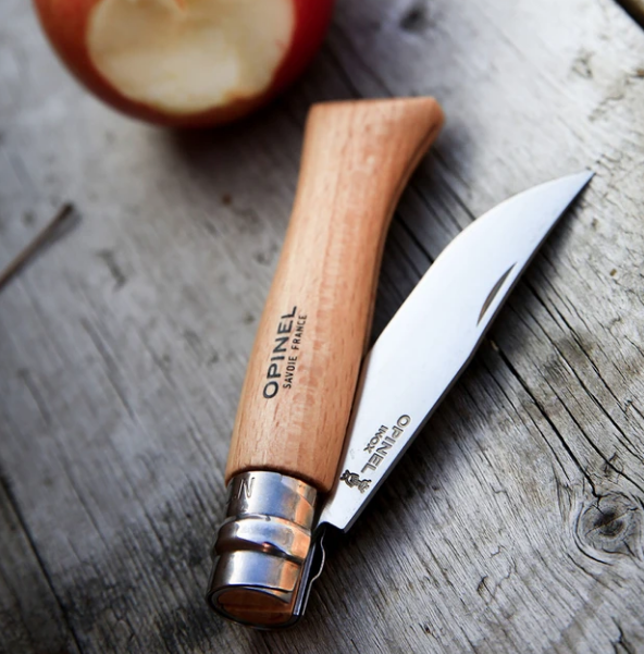 No.8 Stainless Knife & Sheath Gift Box - Opinel