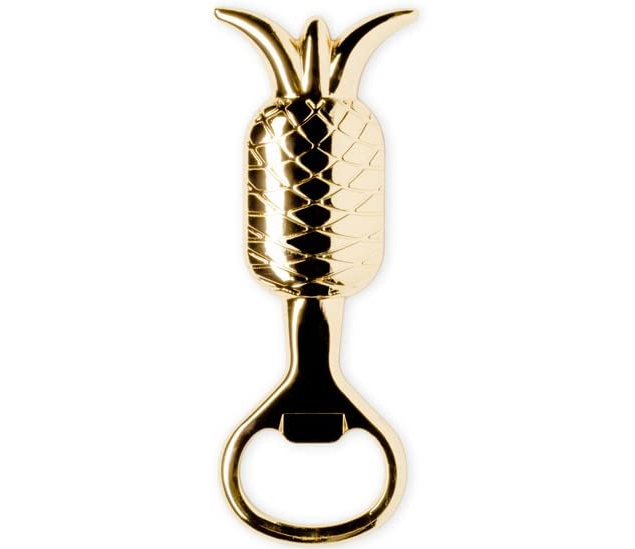 Pineapple Bottle Opener - Gold - Genterie Supply Co.