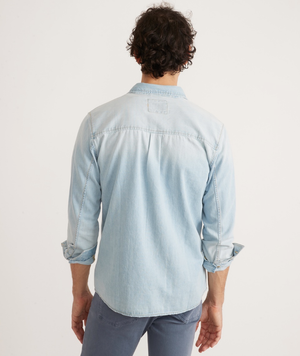LS Classic Denim Shirt - Medium Wash