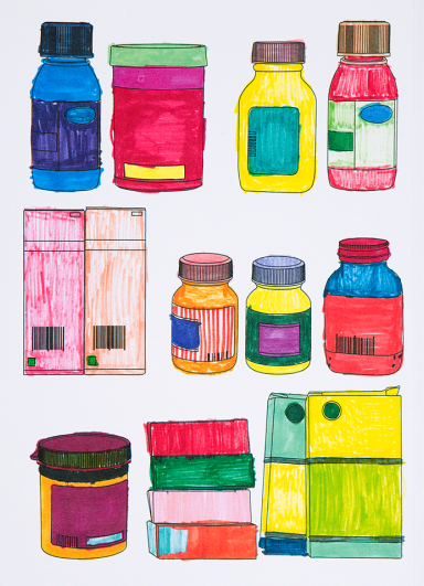 Damien Hirst Coloring Book