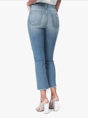 The Hi(Rise) Honey Curvy Cropped Bootcut - Nettle