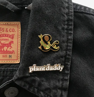 Plant Daddy Enamel Pin