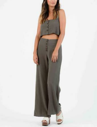 Enyo Bell Bottoms - Olive