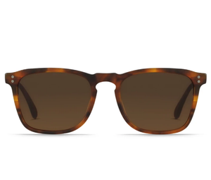 Wiley Sunglasses - Brindle Tortoise/Green Polarized