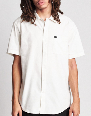 Charter Oxford S/S Woven - Off White