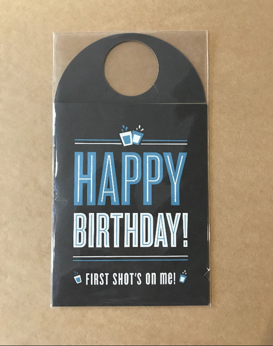 Shot Glass Bottle Hanger - Genterie Supply Co.