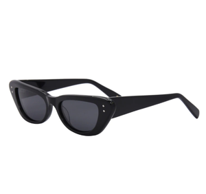 Astrid Sunglasses - Black/Smoke Polarized