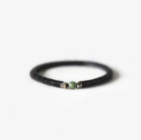 Vinyl Bracelet - Black