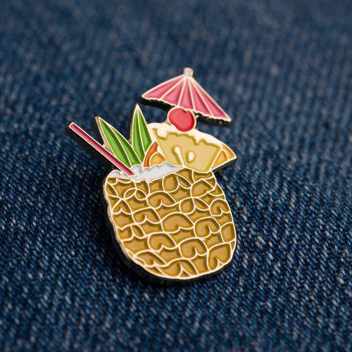 Cocktail Pin - Tiki - Genterie Supply Co.