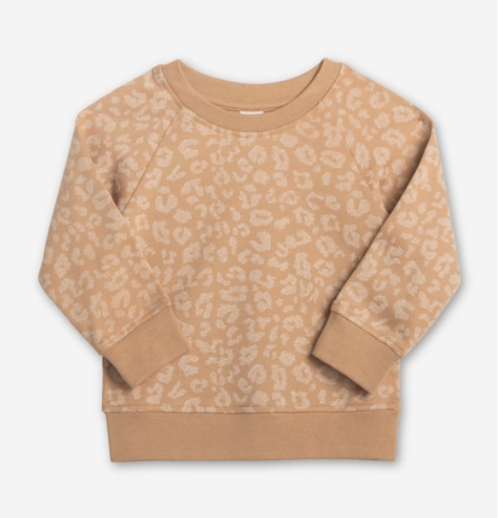 Portland Pullover - Leopard/Tan