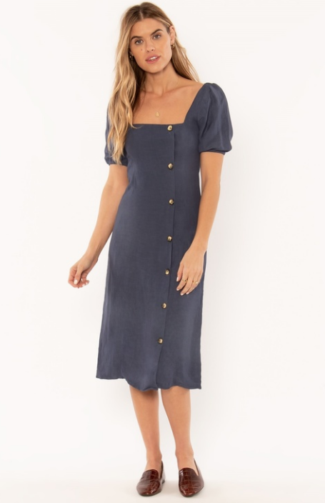 Above Deck Dress - Indigo - Genterie Supply Co.