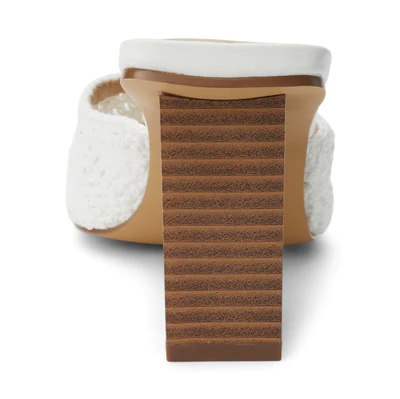 Layton Heeled Sandal - White