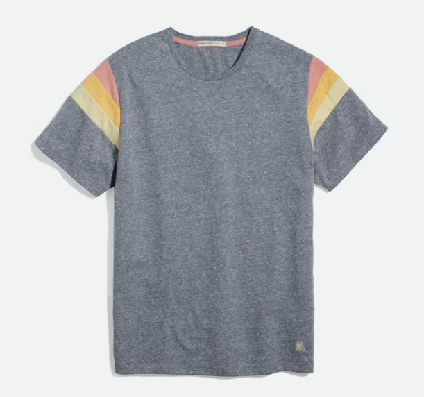 Banks Tee - Blue Heather