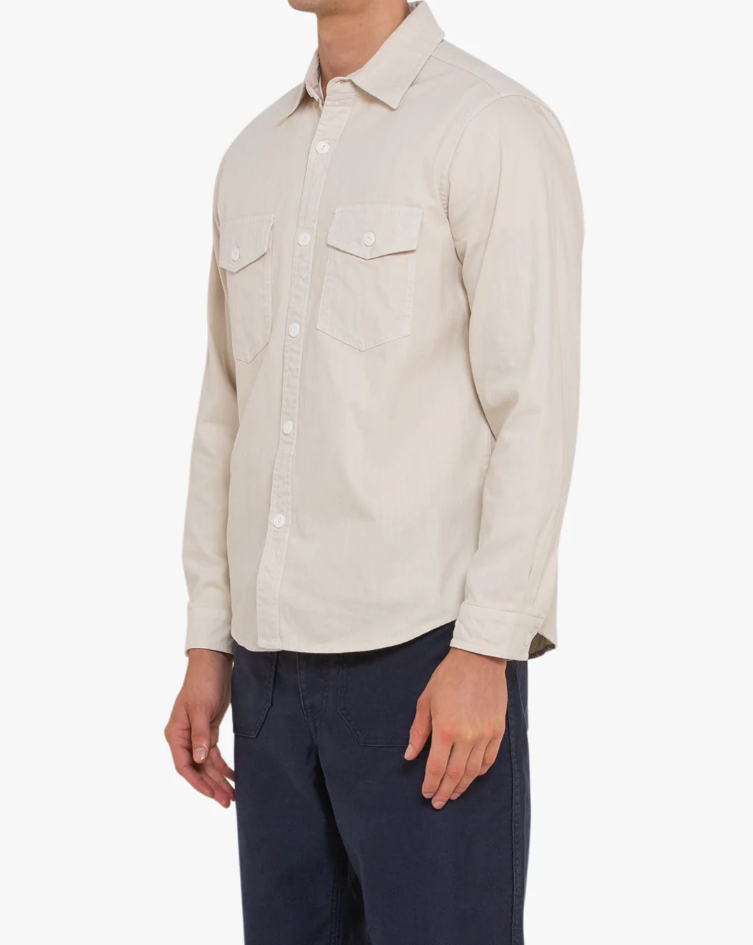 USN Chambray Shirt - Dirty White