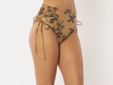 Cora High Waist Bottom - Mocha