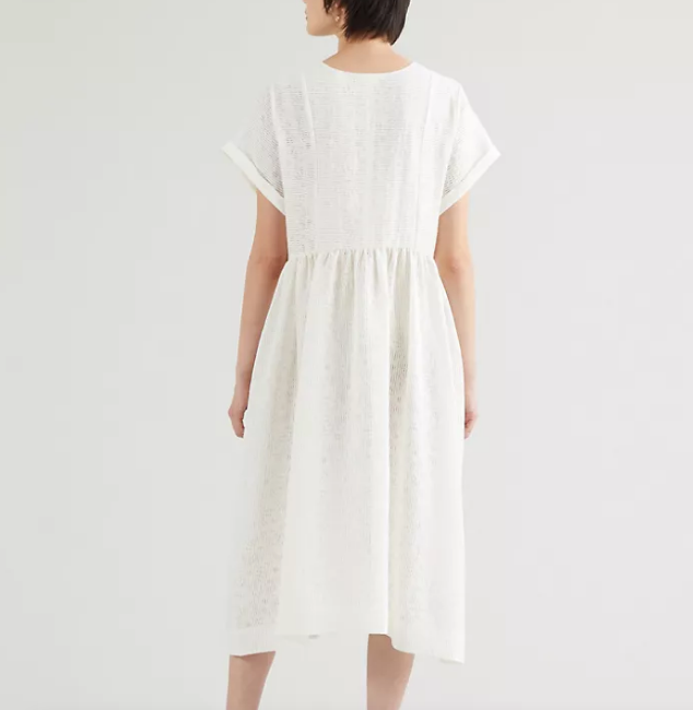 Marcel Dress - Cloud Dancer