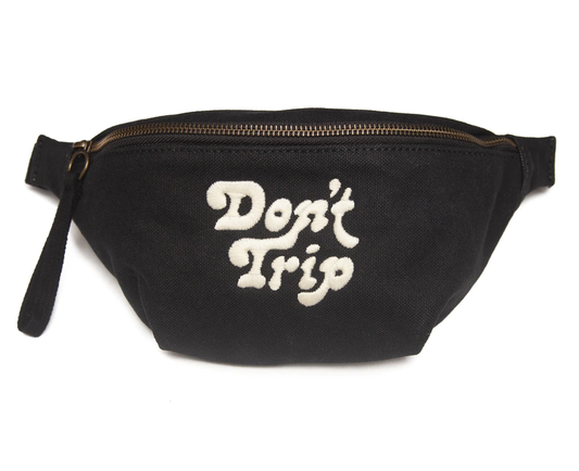 Don't Trip Fanny Pack - Black