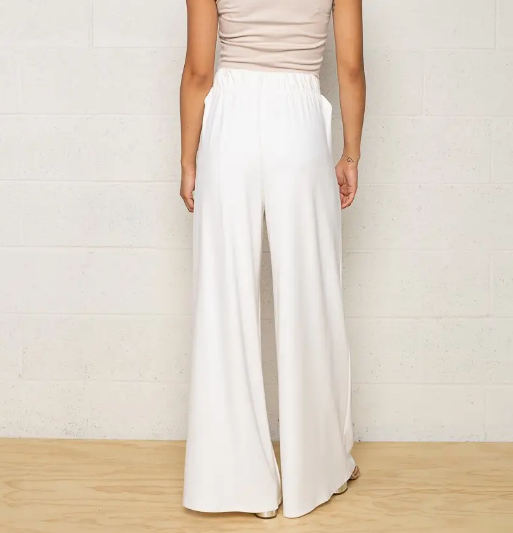 Georgia Pant - White