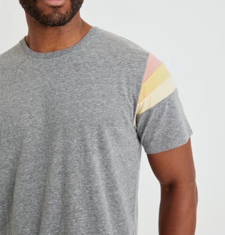 Banks Tee - Blue Heather