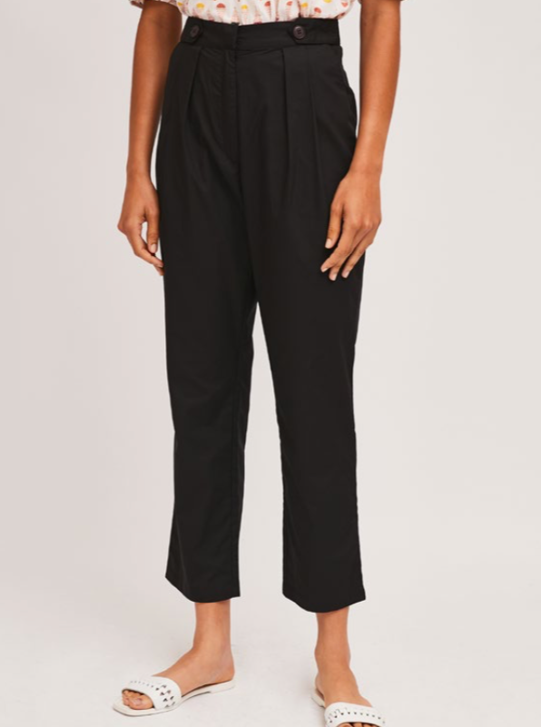 Mia Slim Jersey Ankle Grazer Trousers | M&S Collection | M&S | Trousers  women, How to wear, Work wear