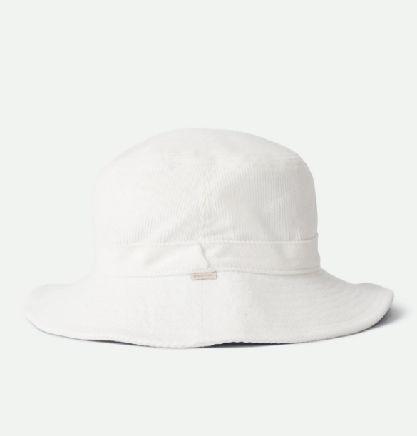 Petra Bucket Hat - Off White Corduroy