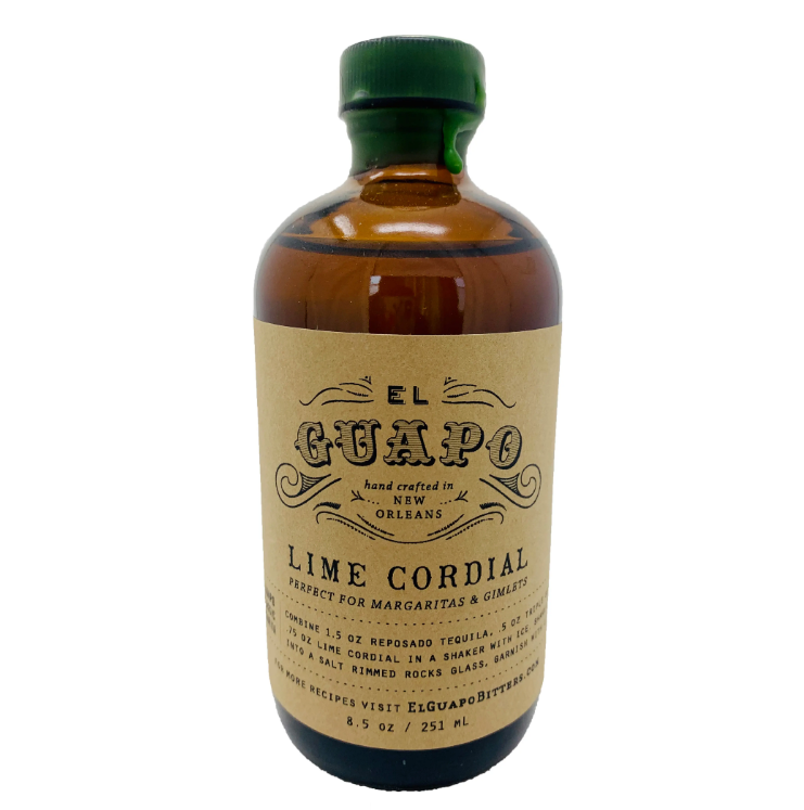 Lime Cordial Cocktail Syrup - 8.5 oz.