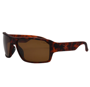 Free Bird Sunglasses - Tort Rubber Soft Touch / Brown Polarized