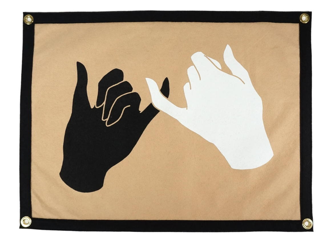 Pinky Swear Camp Flag