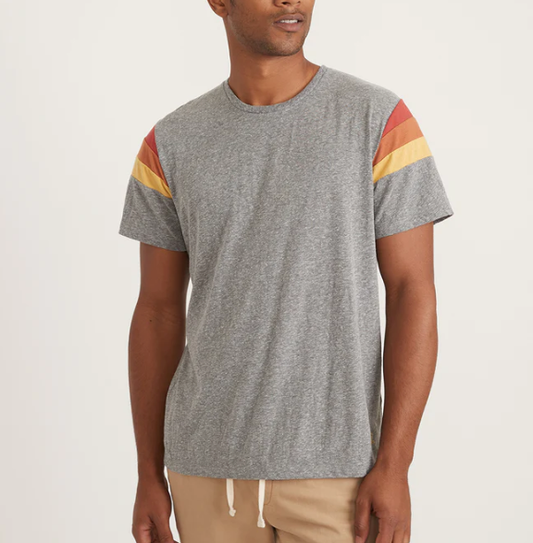 Banks Tee - Heather Grey