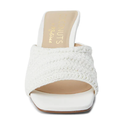 Layton Heeled Sandal - White